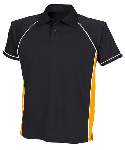 Finden & Hales Piped Performance Polo Shirt (LV370)