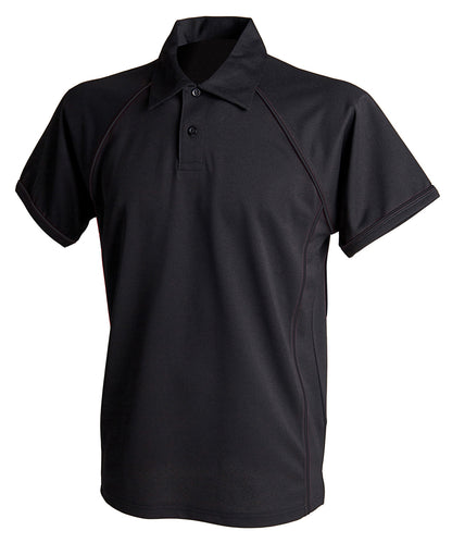 Finden & Hales Piped Performance Polo Shirt (LV370)