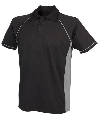 Finden & Hales Piped Performance Polo Shirt (LV370)