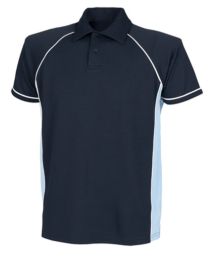 Finden & Hales Piped Performance Polo Shirt (LV370)