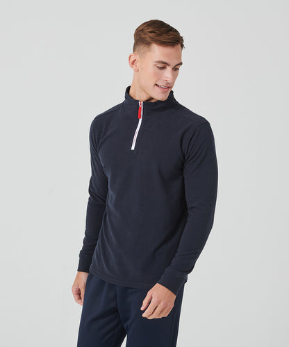 Finden & Hales 1/4 Zip Piped Fleece (LV570)