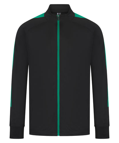 Finden & Hales Contrast Full Zip Tracksuit Top (LV871)