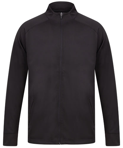 Finden & Hales Contrast Full Zip Tracksuit Top (LV871)