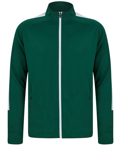 Finden & Hales Contrast Full Zip Tracksuit Top (LV871)