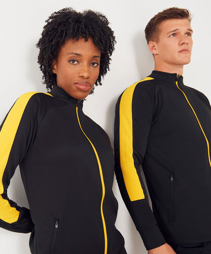 Finden & Hales Contrast Full Zip Tracksuit Top (LV871)