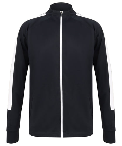 Finden & Hales Contrast Full Zip Tracksuit Top (LV871)