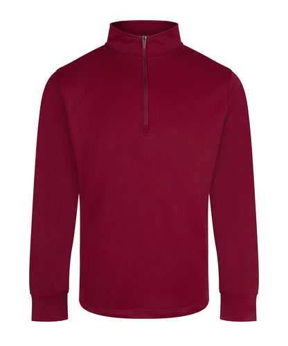 Finden & Hales 1/4 Zip Contrast Sweatshirt (LV874)