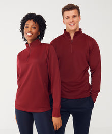 Finden & Hales 1/4 Zip Contrast Sweatshirt (LV874)