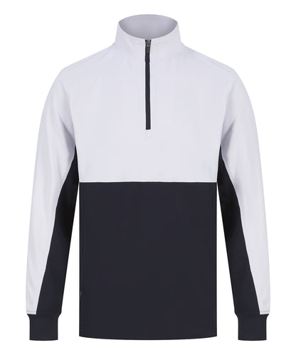 Finden & Hales 1/4 Zip Contrast Sweatshirt (LV874)