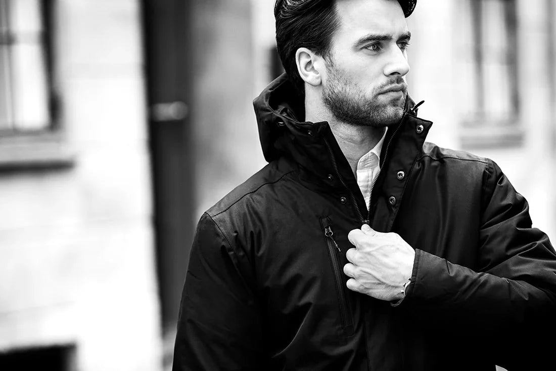 Mapleton urban tech parka jacket - Brand It Essex Ltd