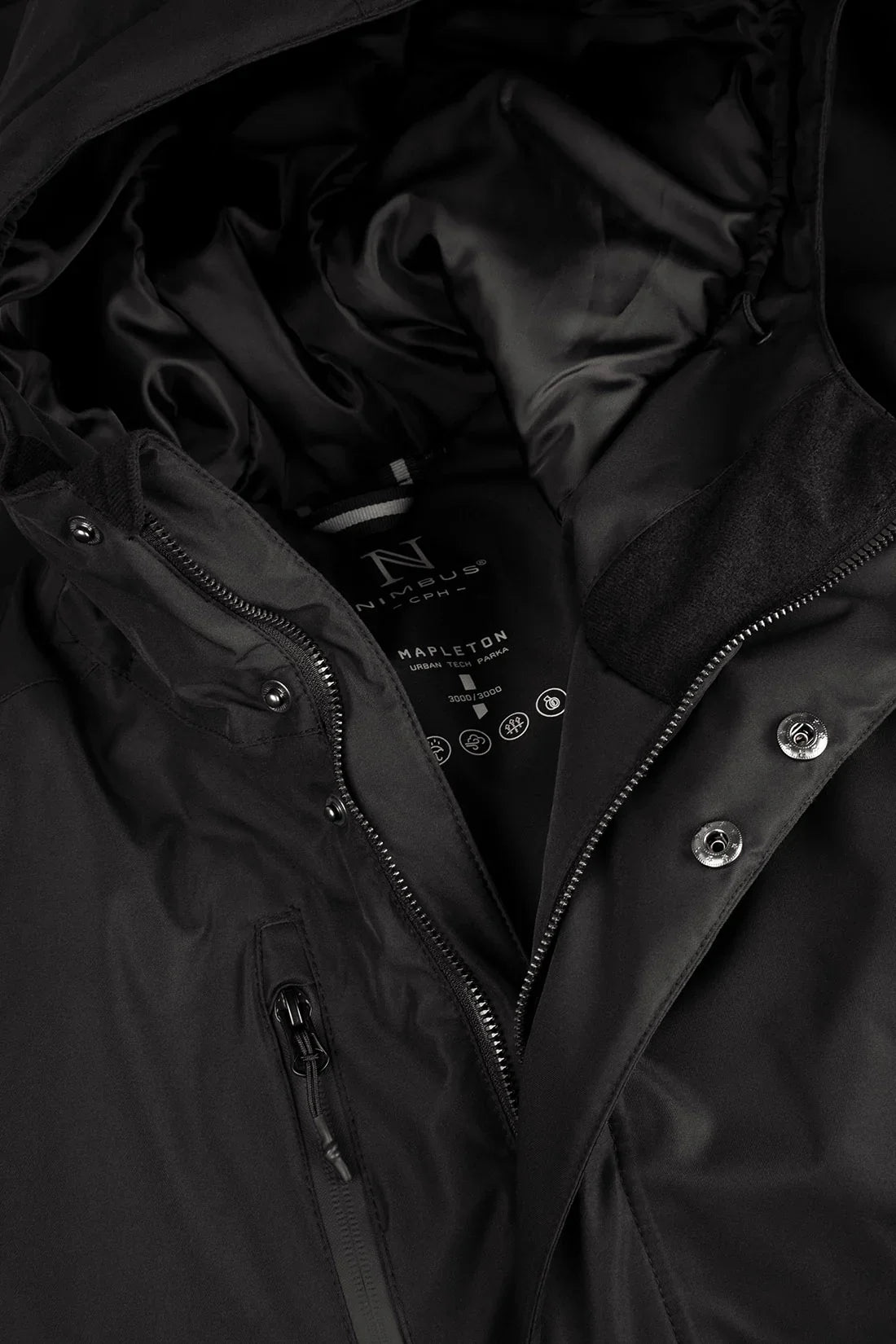 Mapleton urban tech parka jacket - Brand It Essex Ltd