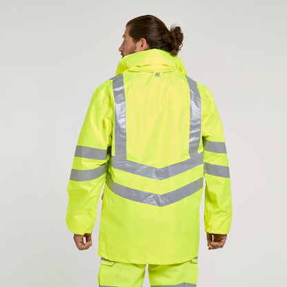 PULSAR® PROTECT Hi-Vis Mesh Lined Storm Coat (PR421)