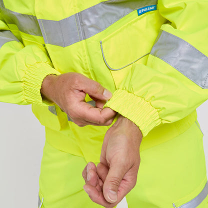 PULSAR® PROTECT Hi-Vis Mesh Lined Bomber Jacket (P533)