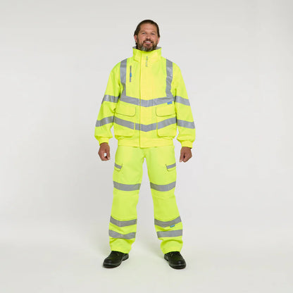 PULSAR® PROTECT Hi-Vis Mesh Lined Bomber Jacket (P533)