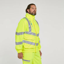 PULSAR® PROTECT Hi-Vis Mesh Lined Bomber Jacket (P533)