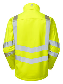 PULSAR® PROTECT Hi-Vis Yellow Interactive Softshell Jacket - P534