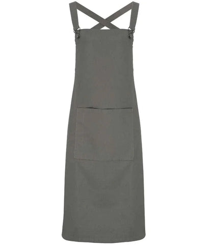 Premier Cross Back Barista Bib Apron - Brand It Essex Ltd