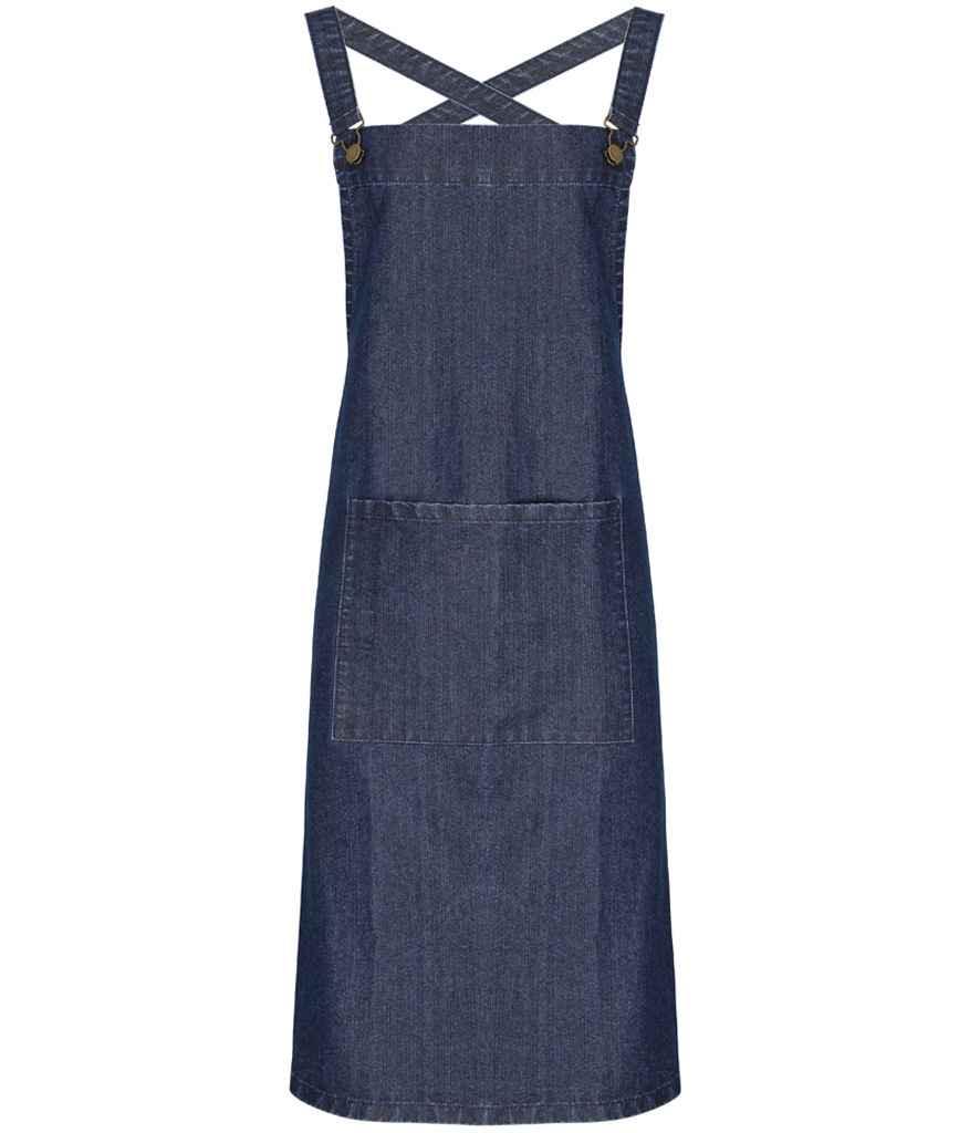 Premier Cross Back Barista Bib Apron - Brand It Essex Ltd