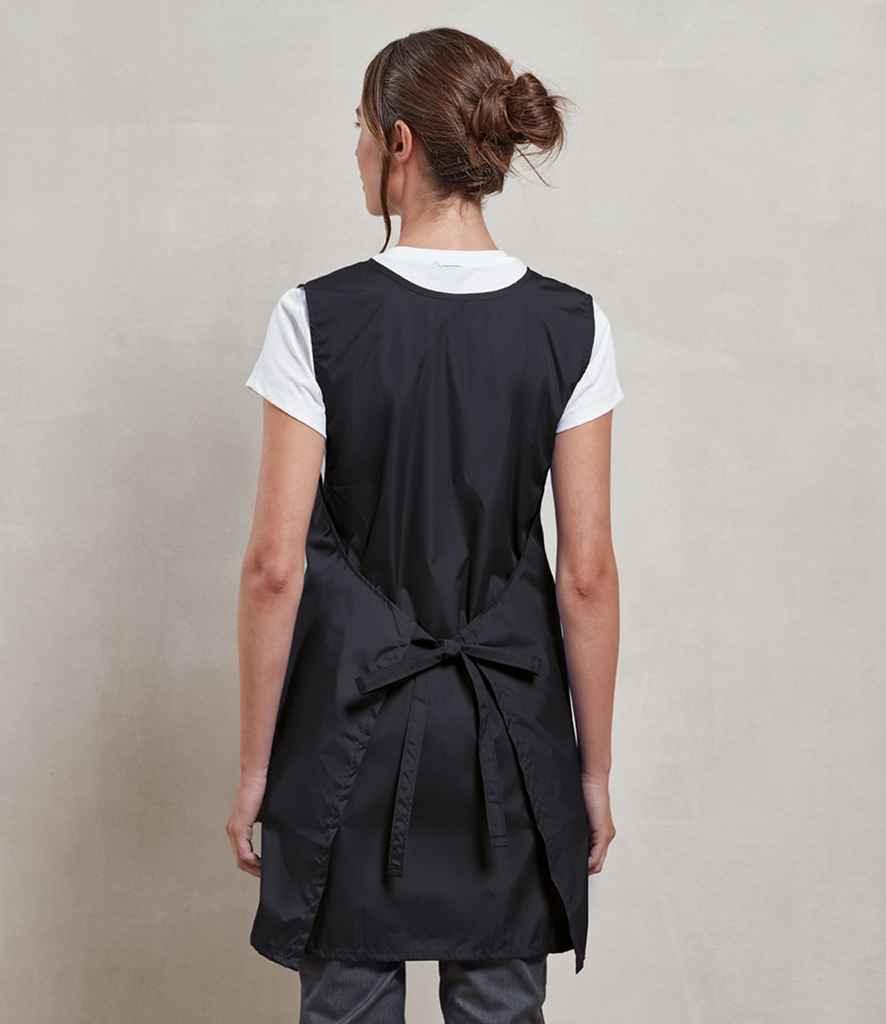 Personalised Custom Branded Premier Waterproof Wrap Around Tunic Apron - PR174 - Brand It Essex Ltd