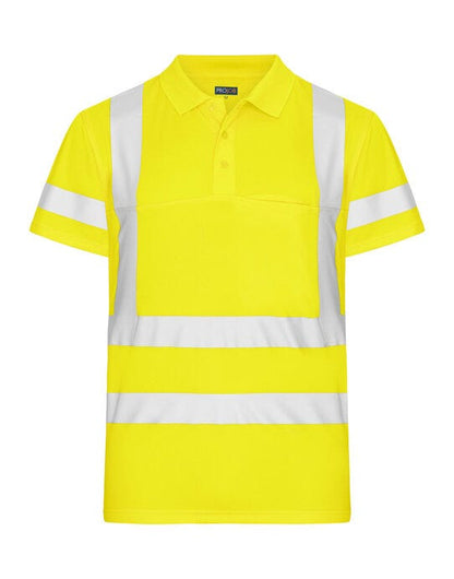 ProJob Prio 6040 Pique Hi Vis Polo Shirt