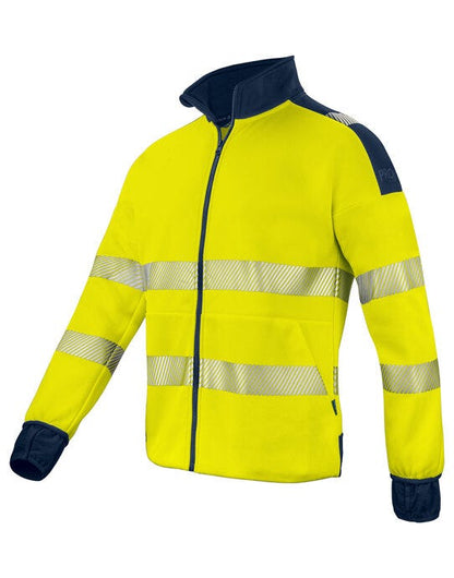 Projob 6109 Full Zip Hi Vis Sweatshirt