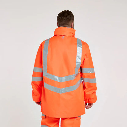 PULSAR® PROTECT Hi-Vis Mesh Lined Storm Coat (PR499)