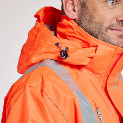PULSAR® PROTECT Hi-Vis Mesh Lined Storm Coat (PR499)