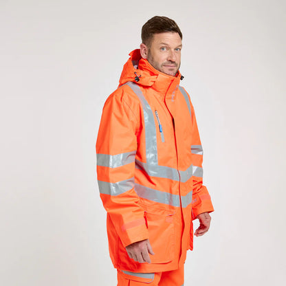 PULSAR® PROTECT Hi-Vis Mesh Lined Storm Coat (PR499)