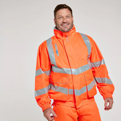 PULSAR® PROTECT Hi-Vis Mesh Lined Bomber Jacket (PR515)