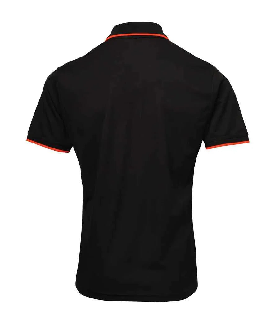 Personalised Custom Branded Premier Contrast Coolchecker® Polo Shirt - Brand It Essex Ltd