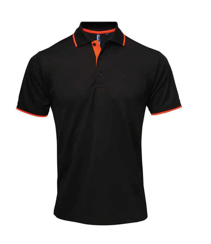Personalised Custom Branded Premier Contrast Coolchecker® Polo Shirt - Brand It Essex Ltd
