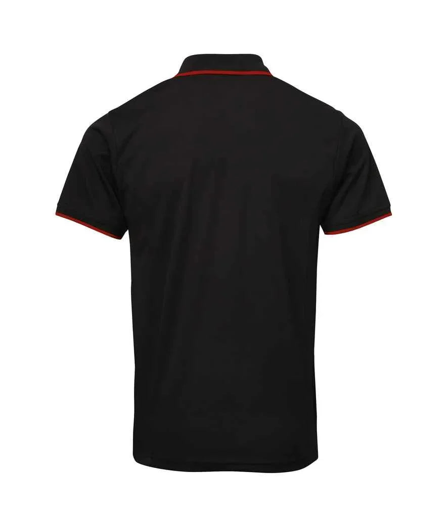 Personalised Custom Branded Premier Contrast Coolchecker® Polo Shirt - Brand It Essex Ltd