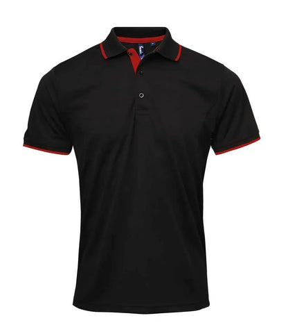 Personalised Custom Branded Premier Contrast Coolchecker® Polo Shirt - Brand It Essex Ltd