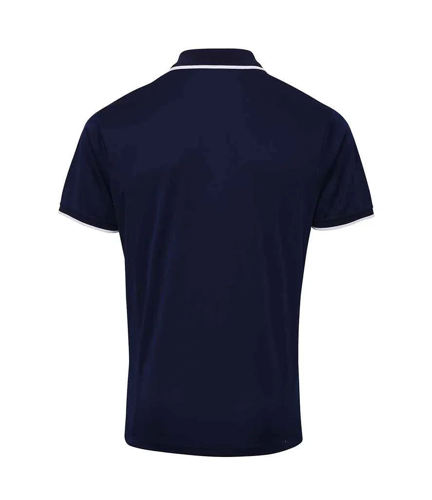 Personalised Custom Branded Premier Contrast Coolchecker® Polo Shirt - Brand It Essex Ltd