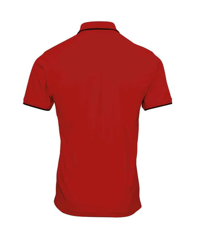Personalised Custom Branded Premier Contrast Coolchecker® Polo Shirt - Brand It Essex Ltd