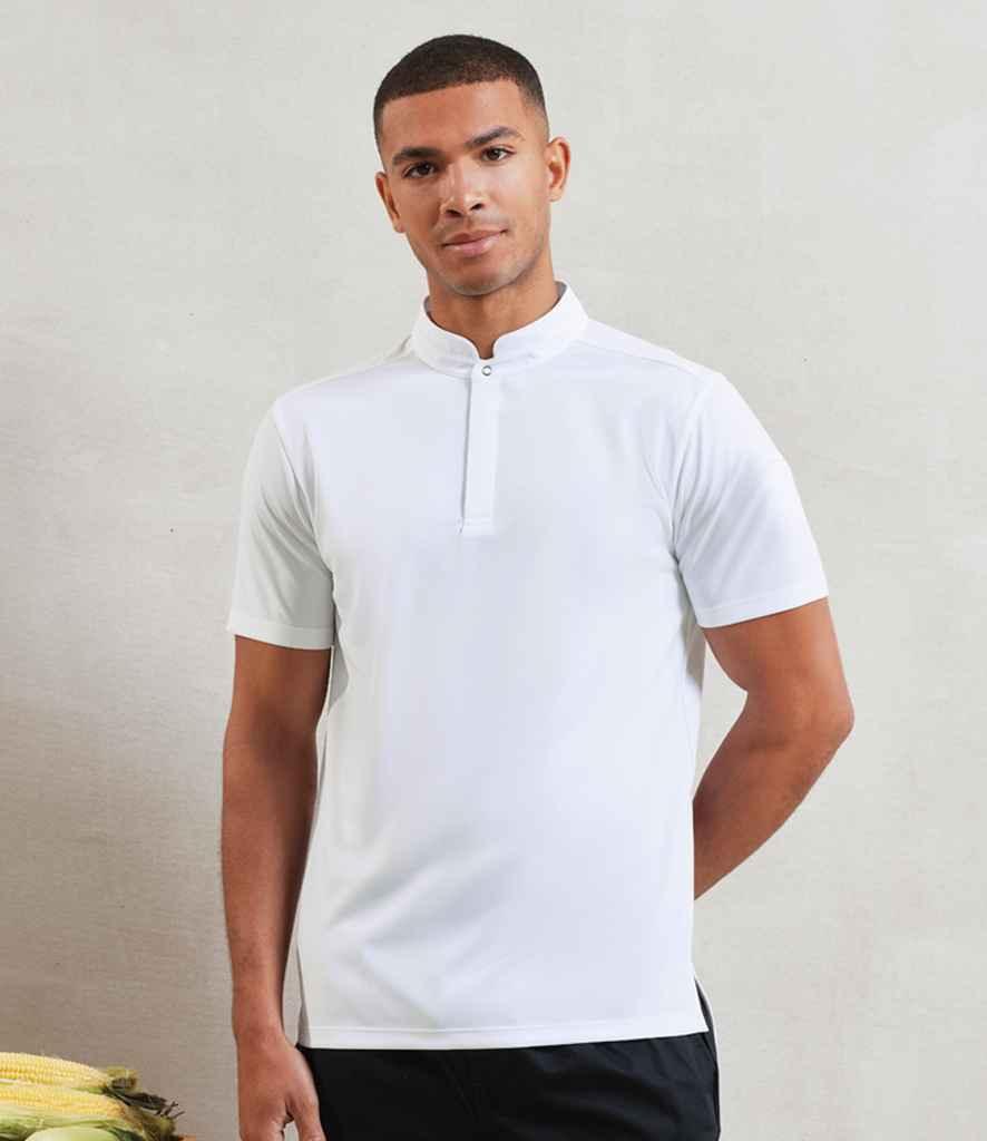 Personalised Custom Branded Premier Essential Coolchecker® Short Sleeve Chef's Shirt - PR646 - Brand It Essex Ltd