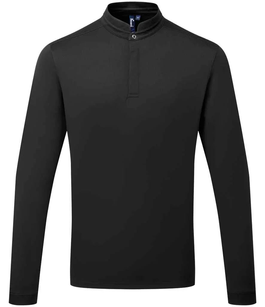 Personalised Custom Branded Premier Essential Coolchecker® Long Sleeve Chef's Shirt - PR647 - Brand It Essex Ltd