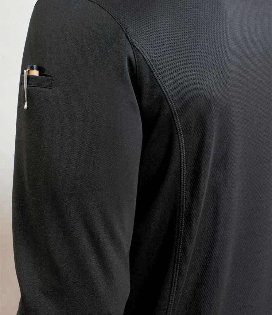 Personalised Custom Branded Premier Essential Coolchecker® Long Sleeve Chef's Shirt - PR647 - Brand It Essex Ltd