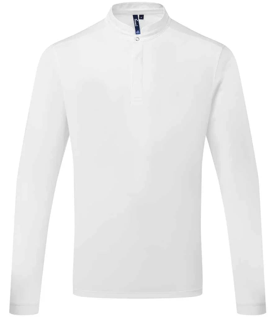 Personalised Custom Branded Premier Essential Coolchecker® Long Sleeve Chef's Shirt - PR647 - Brand It Essex Ltd