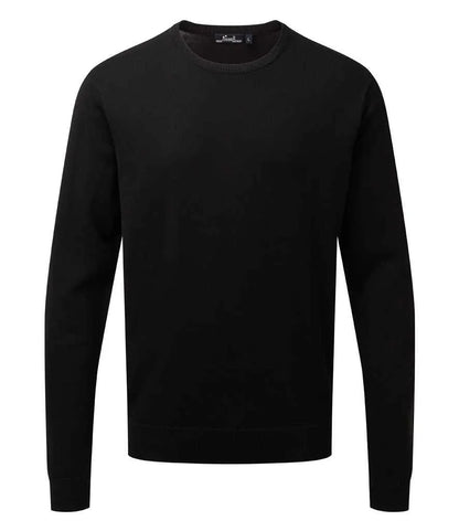Personalised Custom Branded Premier Crew Neck Cotton-Rich Knitted Sweater - Brand It Essex Ltd