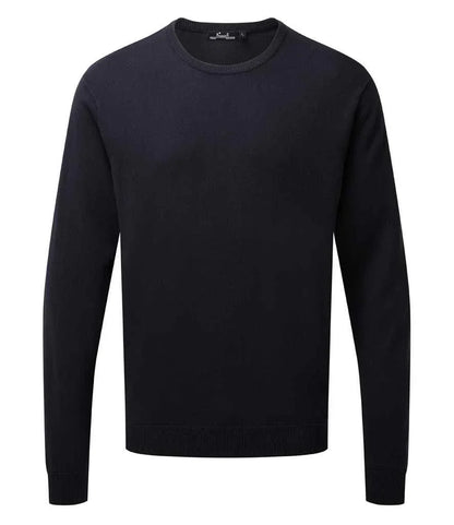 Personalised Custom Branded Premier Crew Neck Cotton-Rich Knitted Sweater - Brand It Essex Ltd