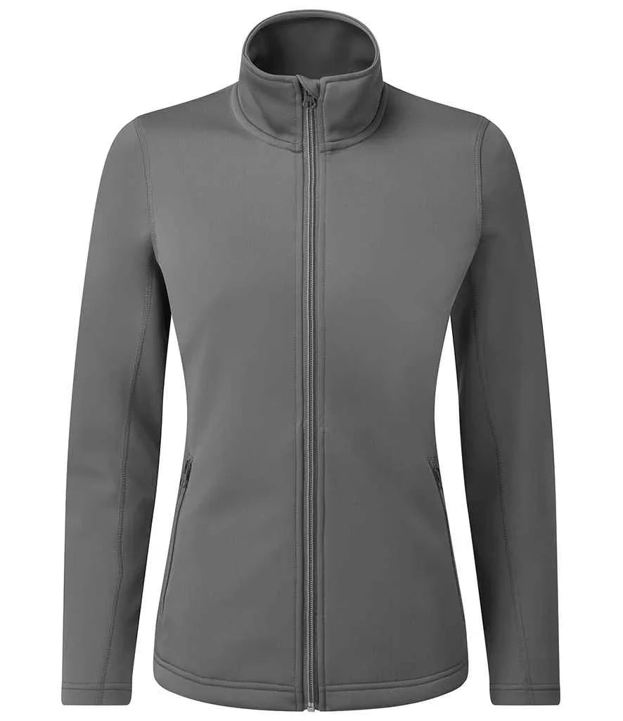 Premier Ladies Spun Dyed Recycled Zip Through Sweat Jacket - Brand It Essex Ltd