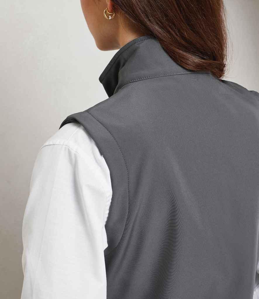 Premier Ladies Windchecker® Recycled Printable Soft Shell Gilet - Brand It Essex Ltd