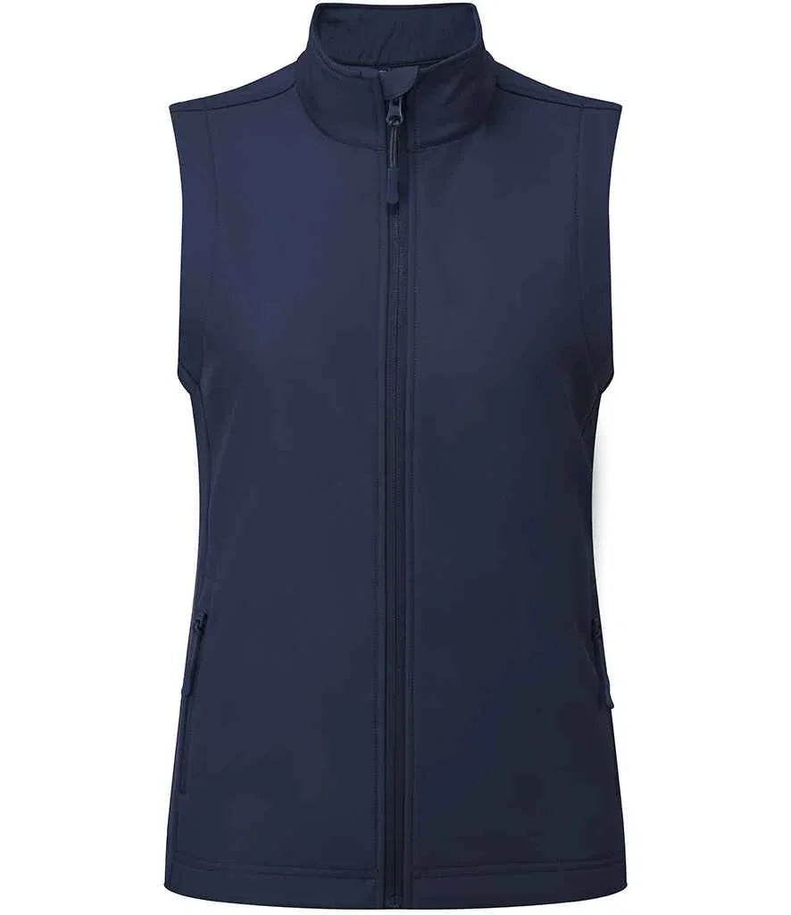Premier Ladies Windchecker® Recycled Printable Soft Shell Gilet - Brand It Essex Ltd