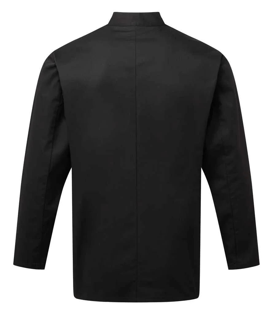Personalised Custom Branded Premier Essential Long Sleeve Chef's Jacket - PR901 - Brand It Essex Ltd