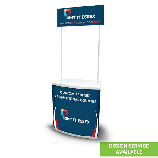 Custom Printed Exhibition Counter - Brand It Essex Ltd