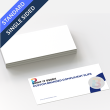 Standard Compliment Slips – Single Sided