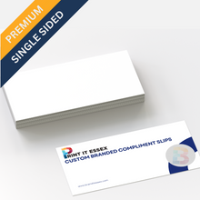 Premium Compliment Slips – Single Sided