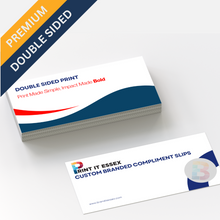 Premium Compliment Slips – Double Sided