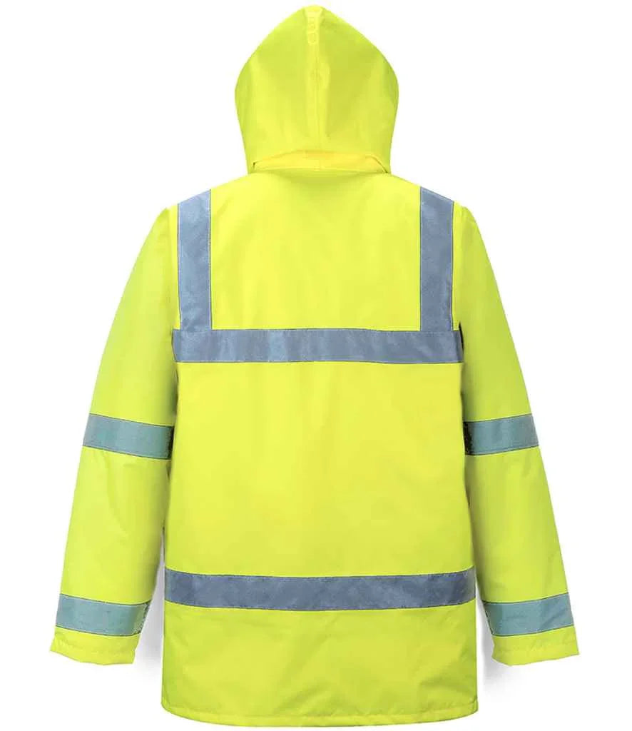 Portwest Hi-Vis 4-in-1 Traffic Jacket - PW014 - Brand It Essex Ltd